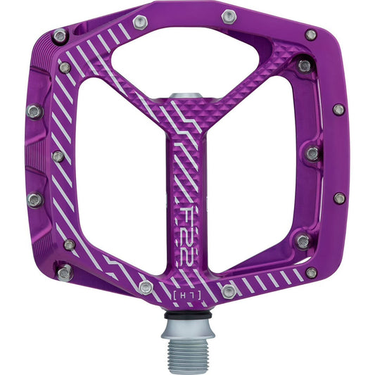 Pedais planos HOPE F22 roxos