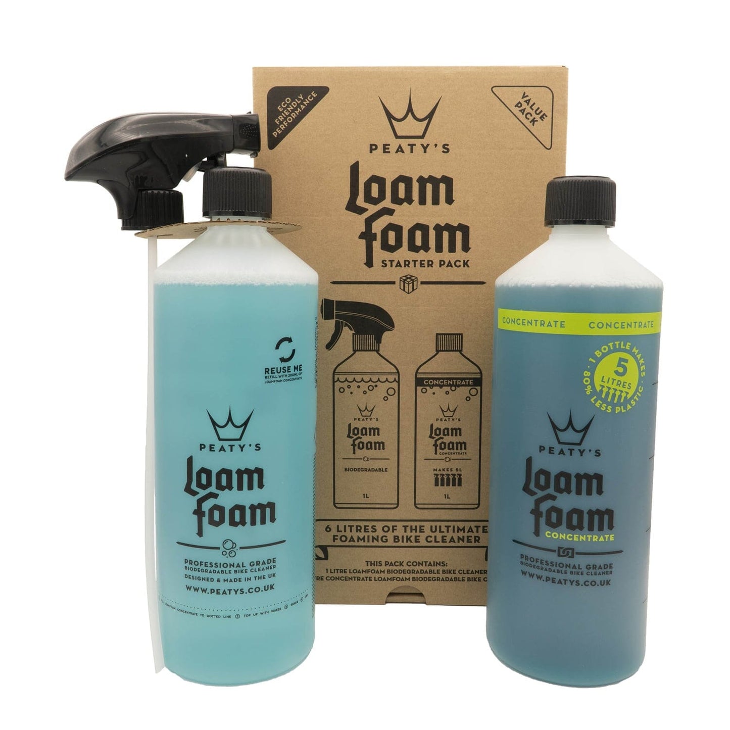 Kit de limpeza PEATY'S LOAM FOAM STARTER PACK