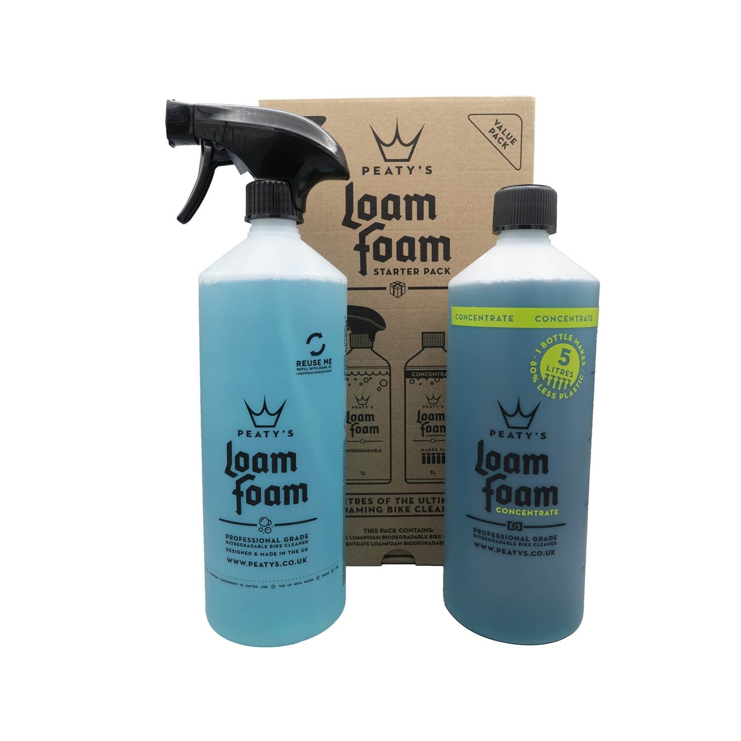 Kit de limpeza PEATY'S LOAM FOAM STARTER PACK