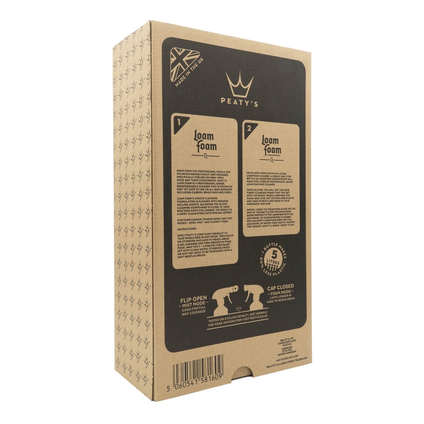 Kit de limpeza PEATY'S LOAM FOAM STARTER PACK
