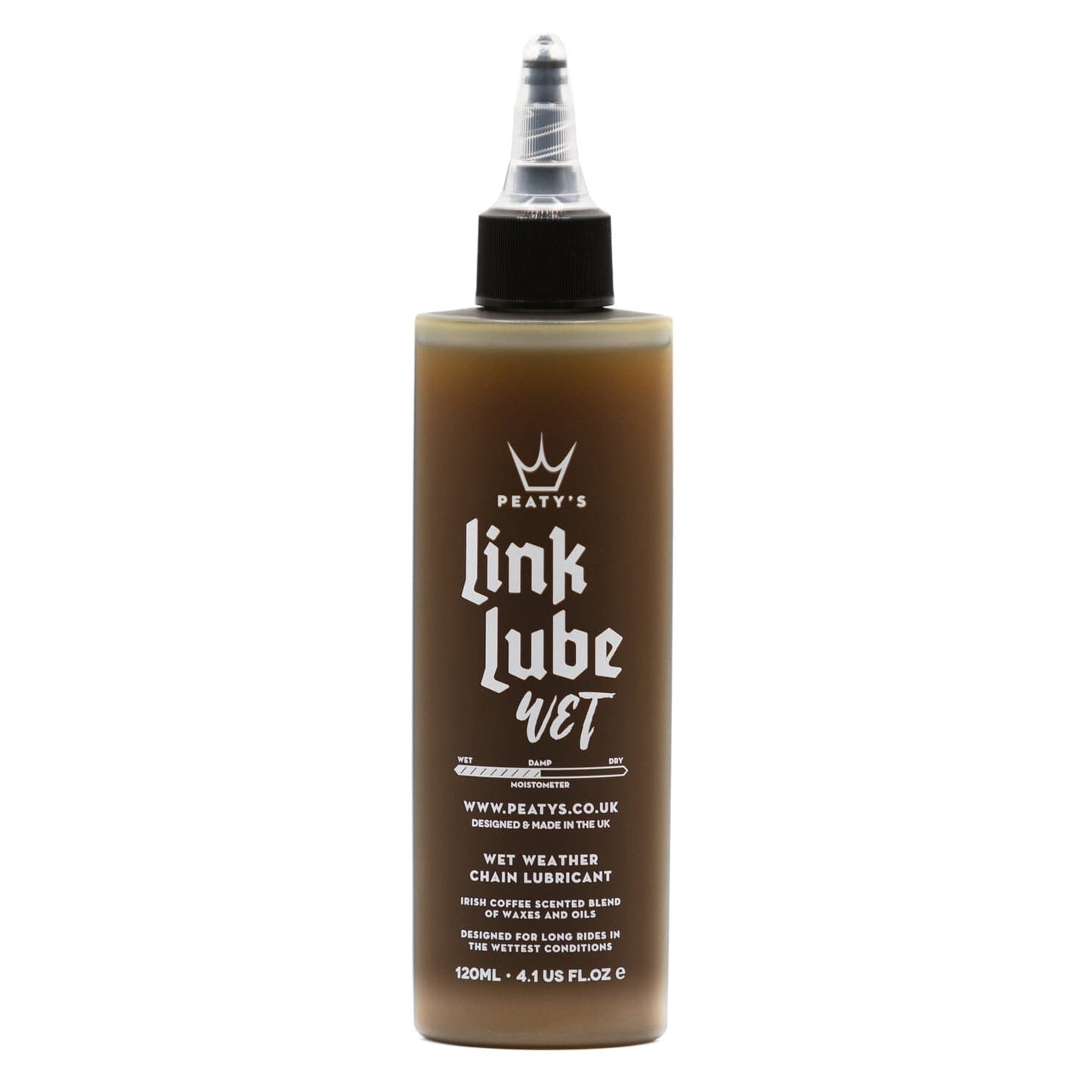 PEATY'S LINKLUBE WET WEATHER Lubrificante para condições húmidas (120 ml)