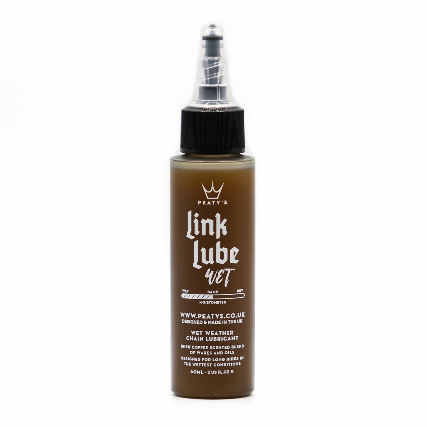 PEATY'S LINKLUBE WET WEATHER Lubrificante para condições húmidas (60 ml)