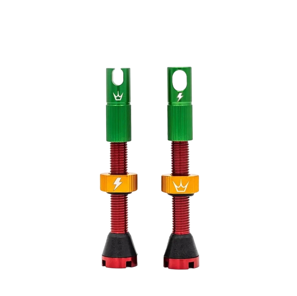 PEATY'S x 50To01 MK2 Presta 42 mm Válvulas sem câmara de ar (x2) Rasta