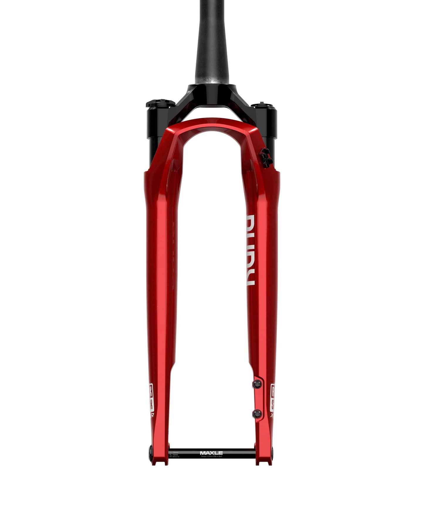ROCKSHOX RUDY ULTIMATE RACE DAY 2 forquilha 700c 12x100mm Offset 45mm A2 Vermelho