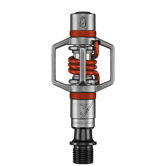 CRANKBROTHERS EGG BEATER 3 pedais Prata/Vermelho