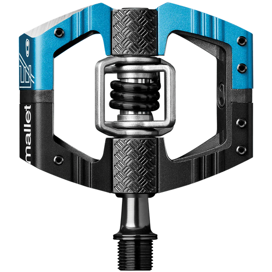 Pedais de crankbrothers marreta enduro ls azul/preto