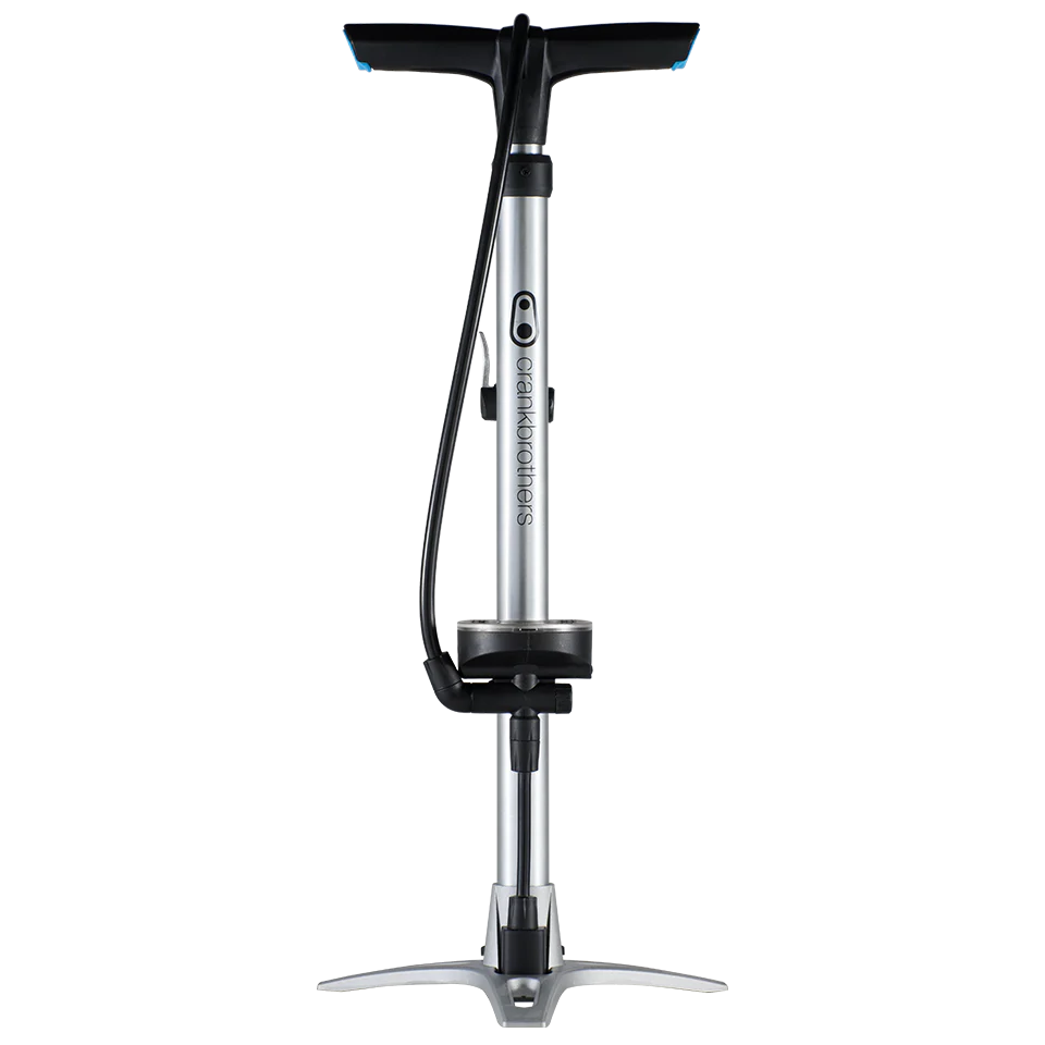 Bomba de pé CRANKBROTHERS STERLING Prata