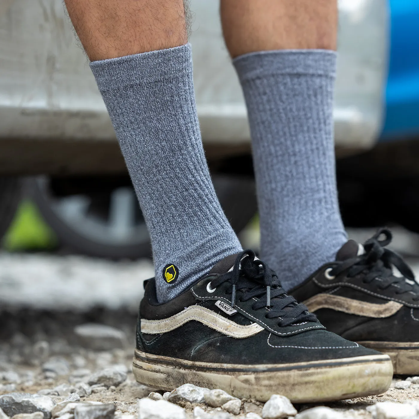 BURGTEC EVERYDAY CREW Socks Cinzento