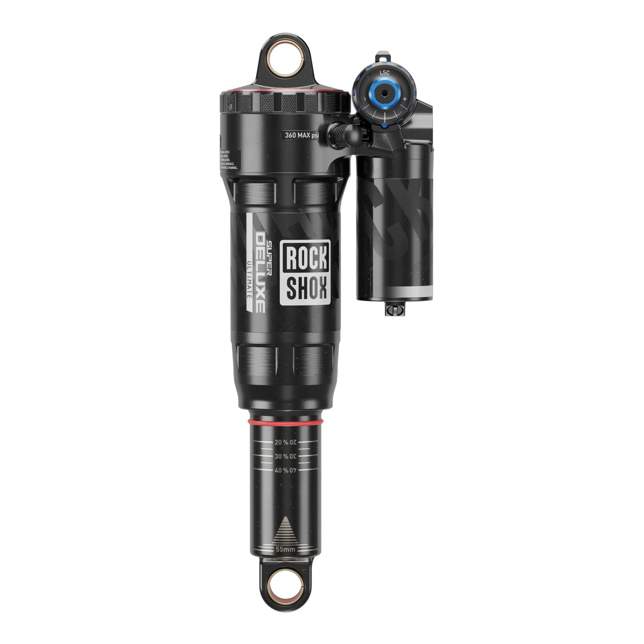 Amortecedor ROCKSHOX SUPER DELUXE Ultimate RC2T Standard/No Bushing Debonair Linear XL