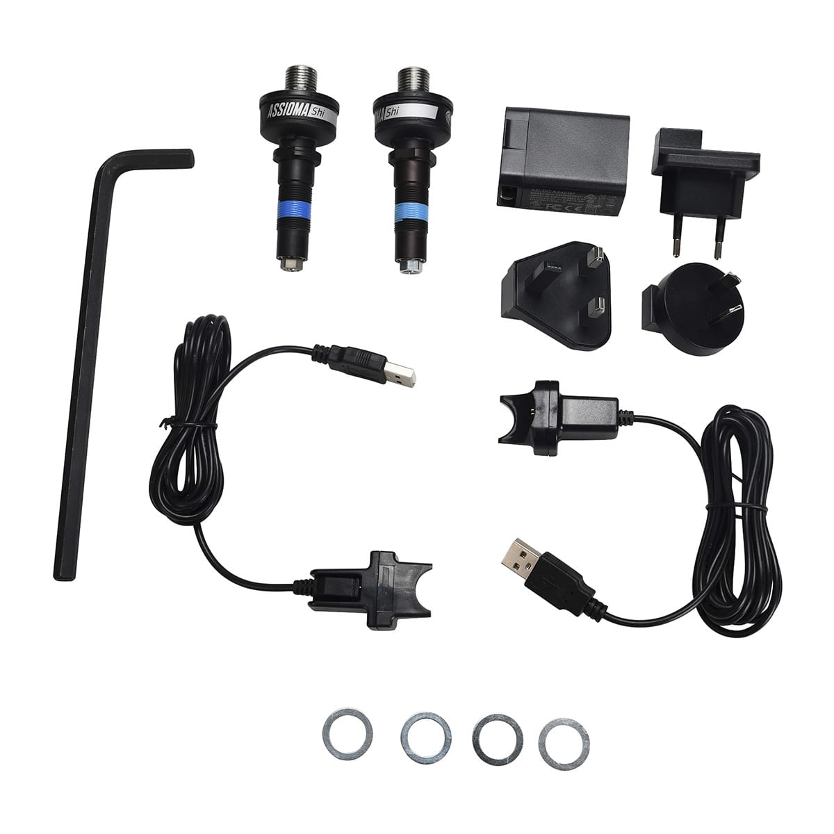 Sensor de potência do eixo do pedal FAVERO ASSIOMA DUO SHIMANO