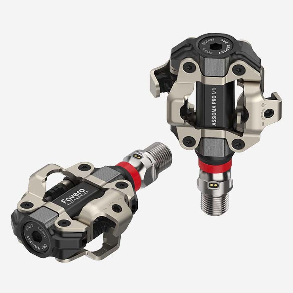 Pedais com sensor de potência FAVERO ASSIOMA PRO MX2