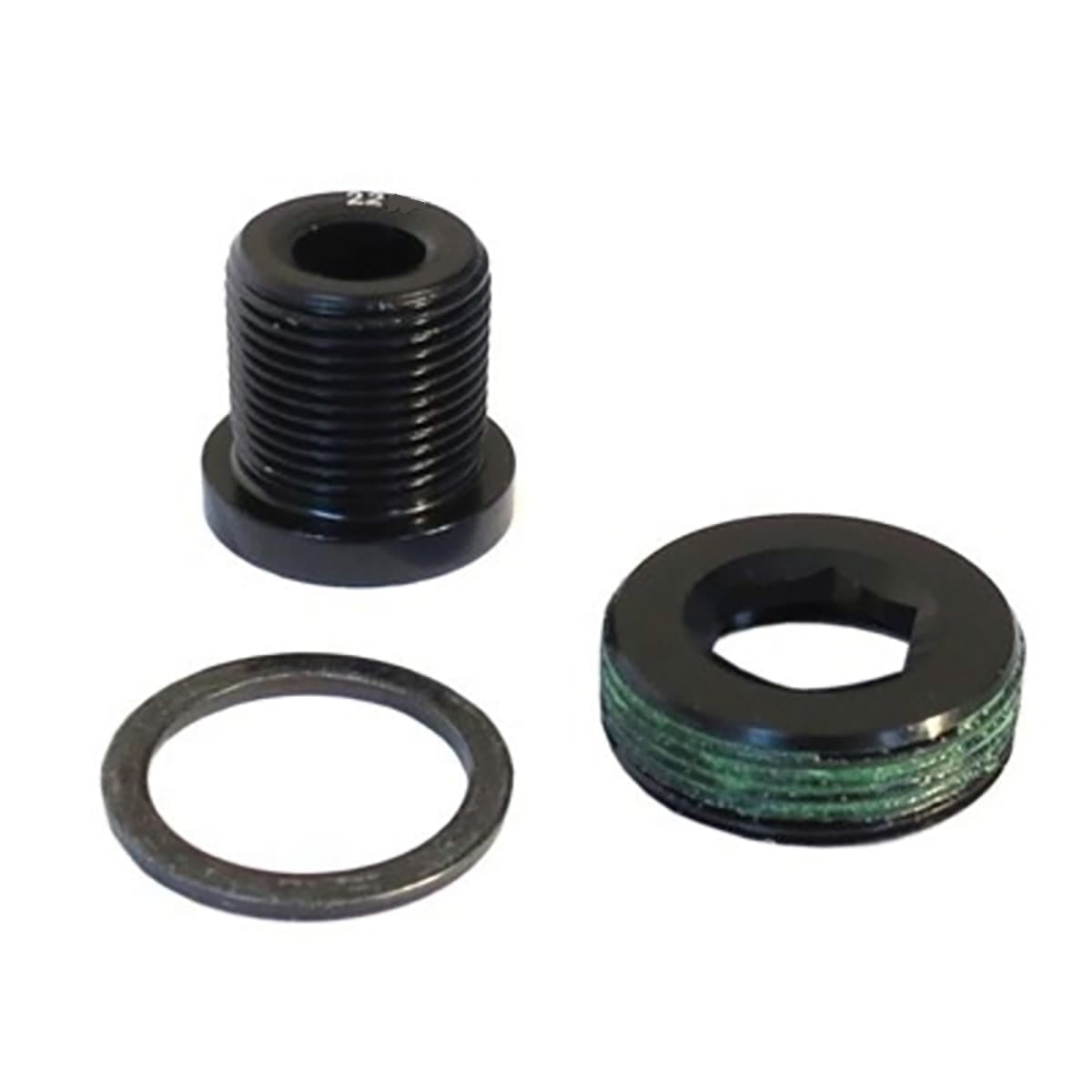 Parafuso de manivela auto-extraível SRAM M15/M22 para pedivela GXP Preto