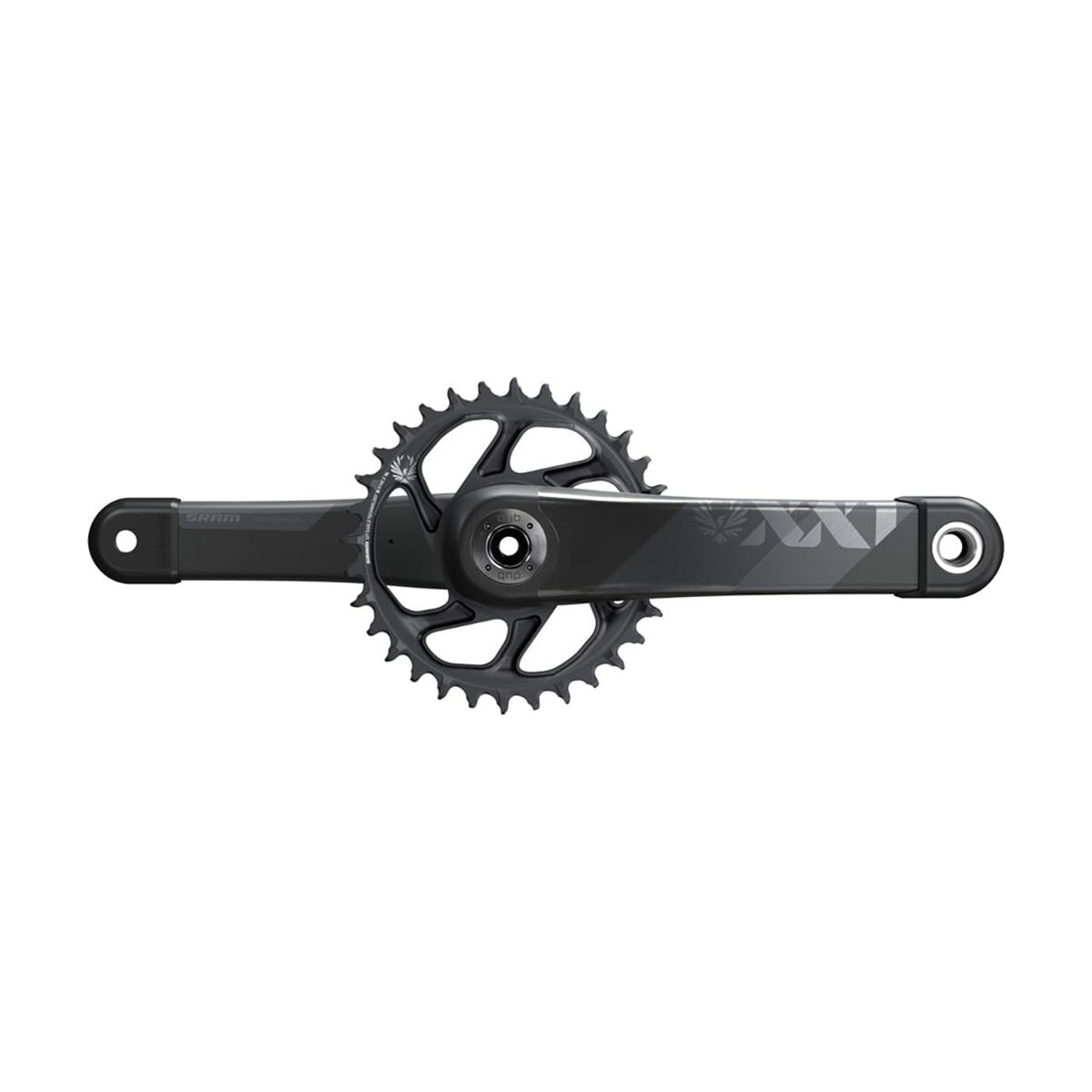 Pedaleira 11/12V SRAM XX1 EAGLE CANNONDALE-AI DUB Carbono