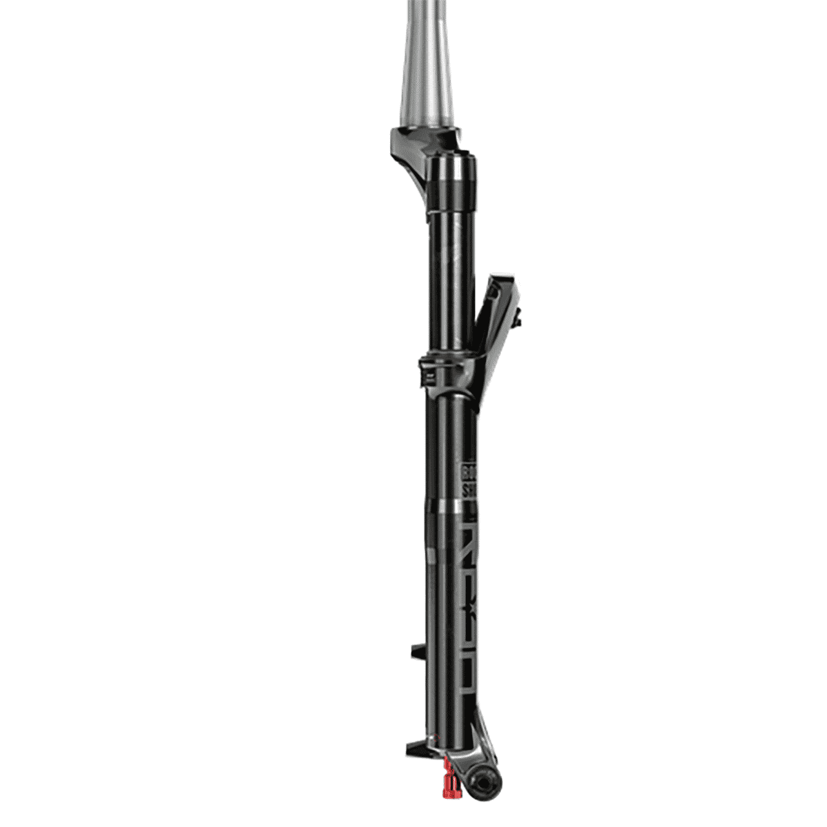 ROCKSHOX REBA RL 26 SoloAir Rebound Conical Fork Axle 15x100 mm Preto