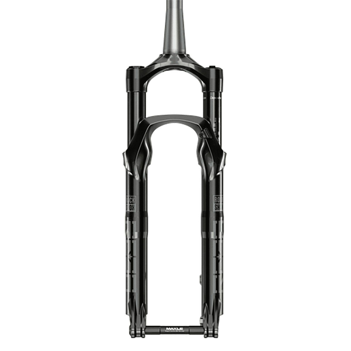 ROCKSHOX REBA RL 26 SoloAir Rebound Conical Fork Axle 15x100 mm Preto