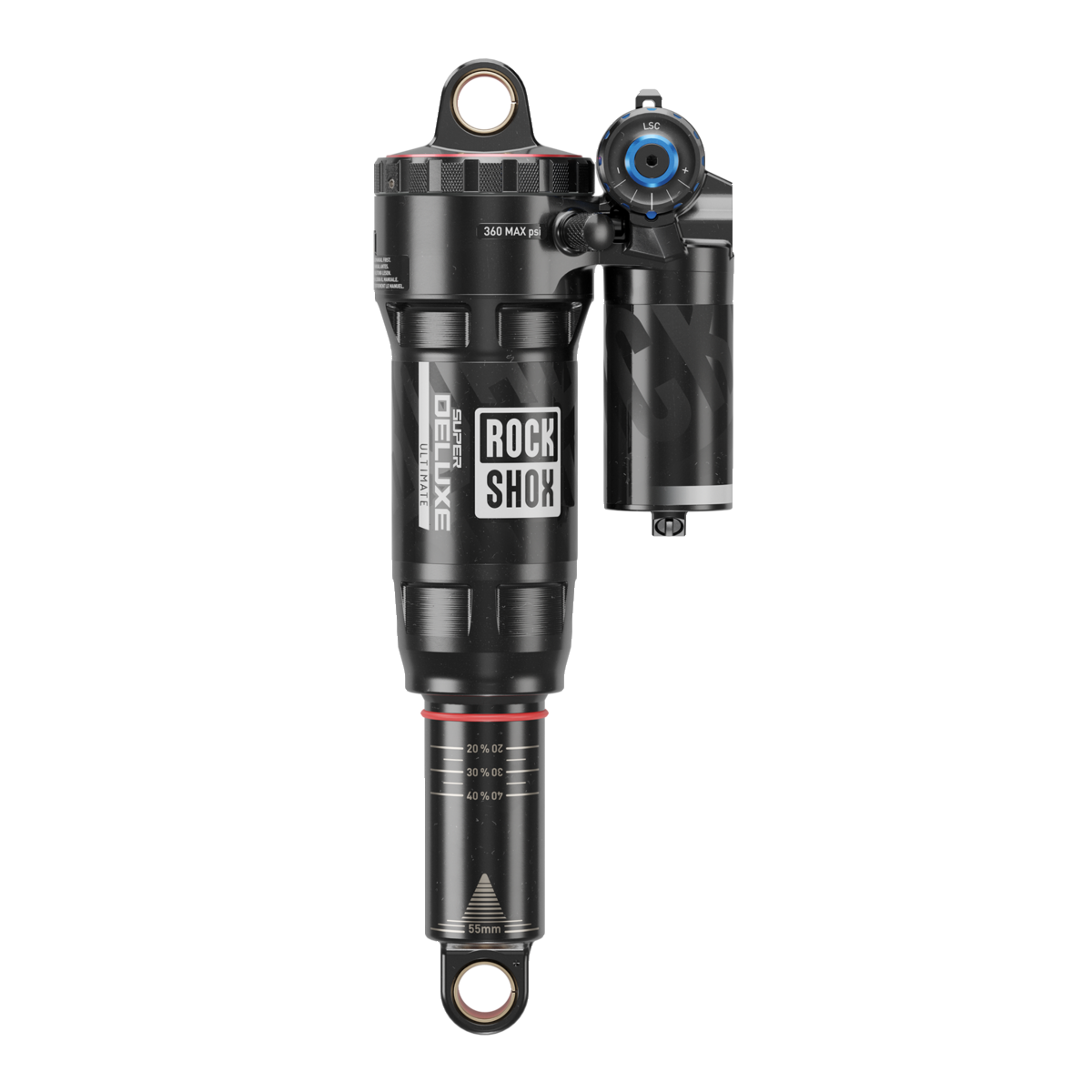 Amortecedor progressivo ROCKSHOX SUPER DELUXE Ultimate RC2T Standard/Standard Debonair
