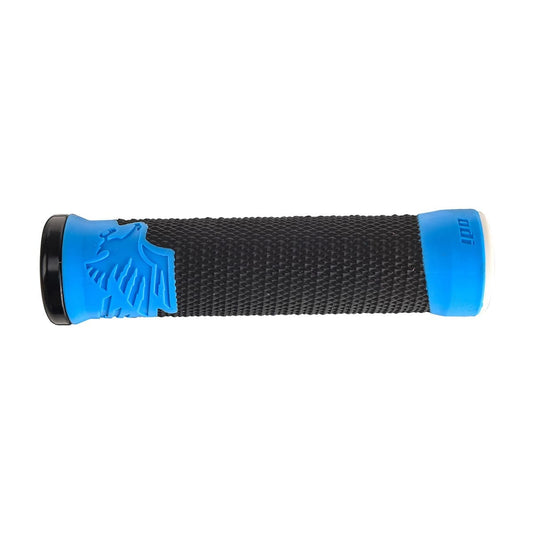 Punhos ODI AARON GWIN 2 Lock-On 135 mm Preto/Azul