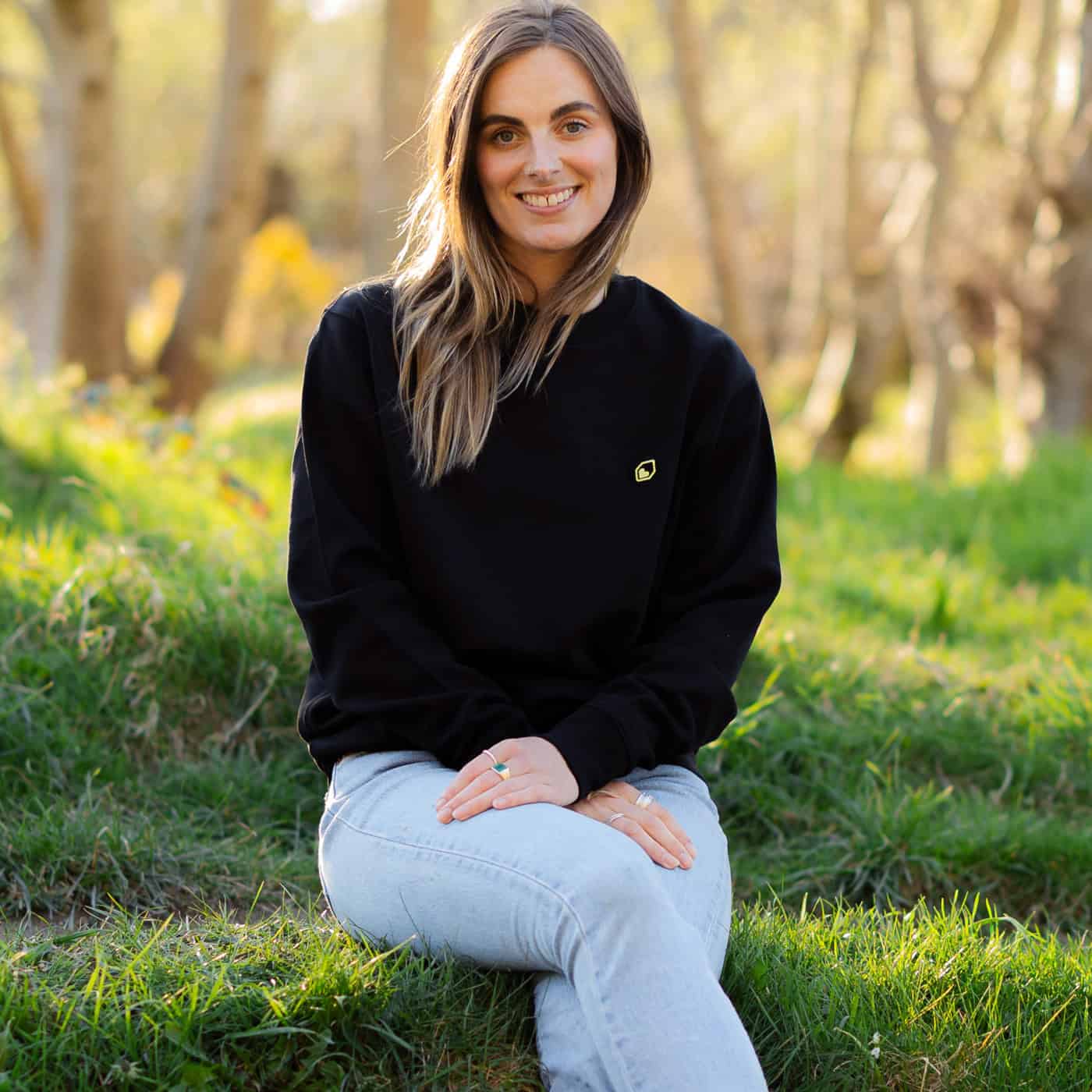 Sweatshirt com logótipo BURGTEC Preto
