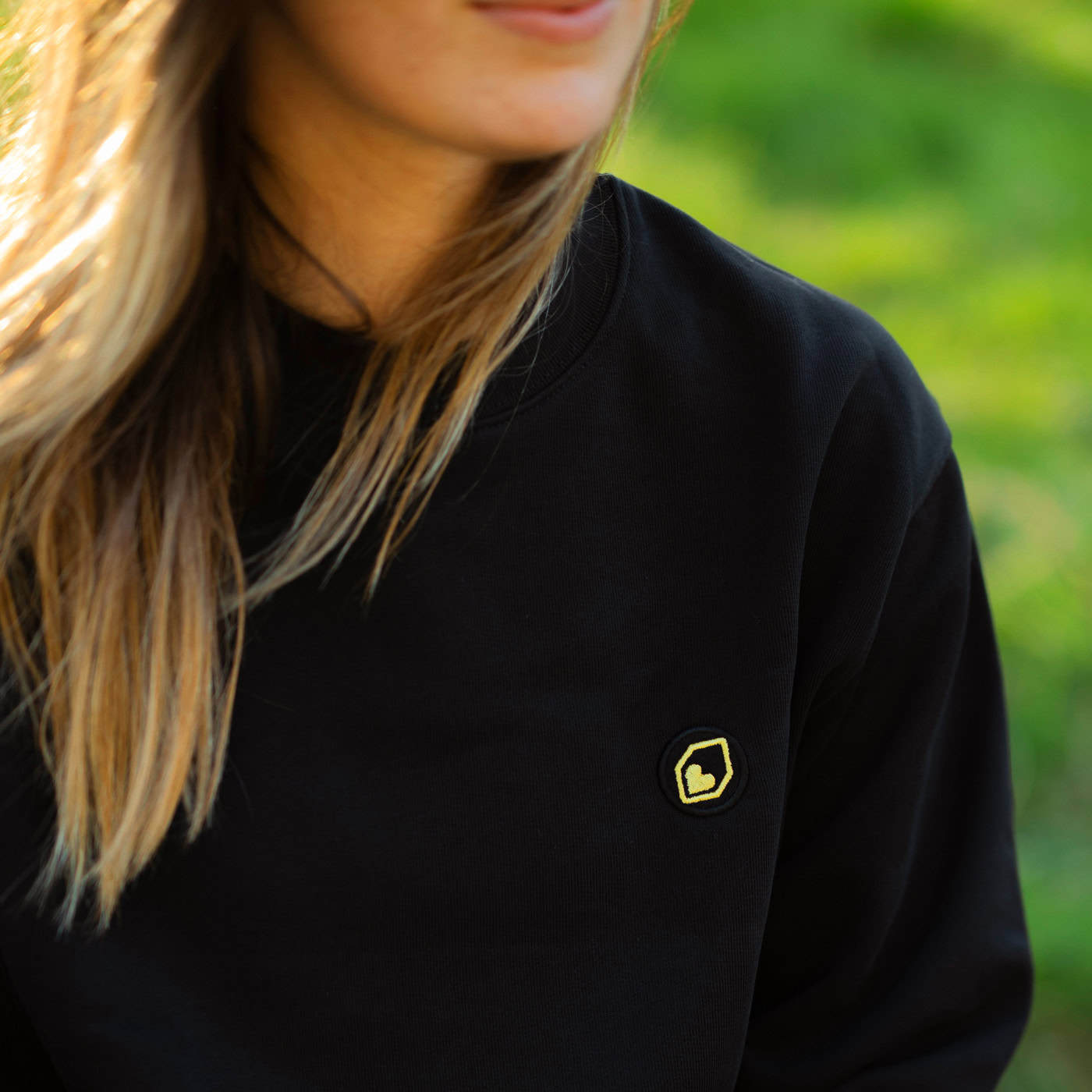Sweatshirt com logótipo BURGTEC Preto