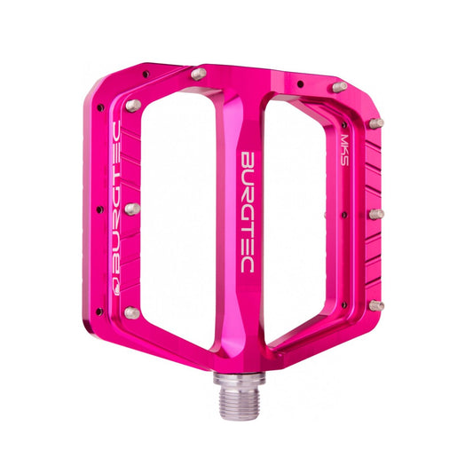 BURGTEC PENTHOUSE FLAT MK5 Pedais planos com eixo de aço Rosa