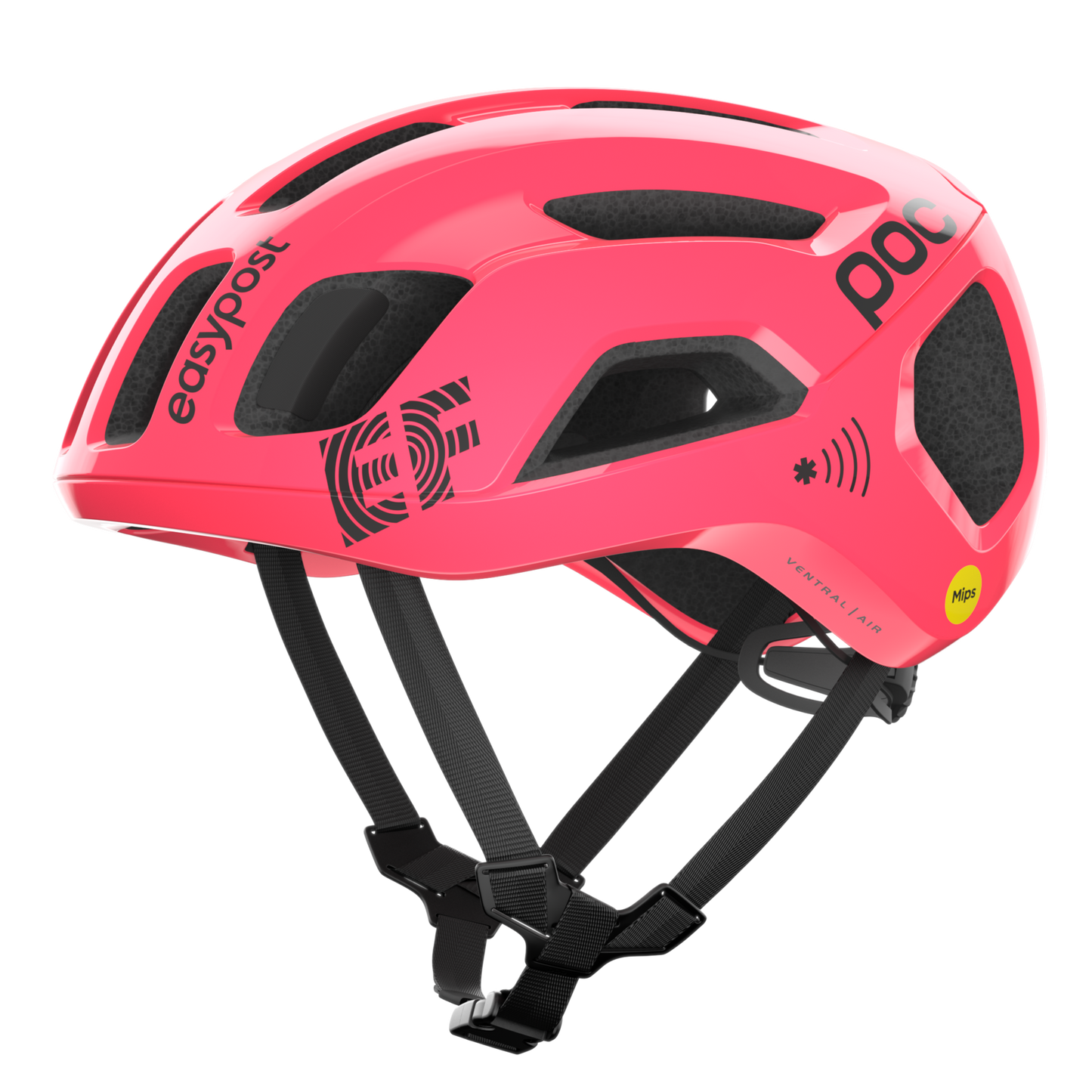 Capacete de estrada POC VENTRAL AIR MIPS EF Race team LIMITED Rosa 2024