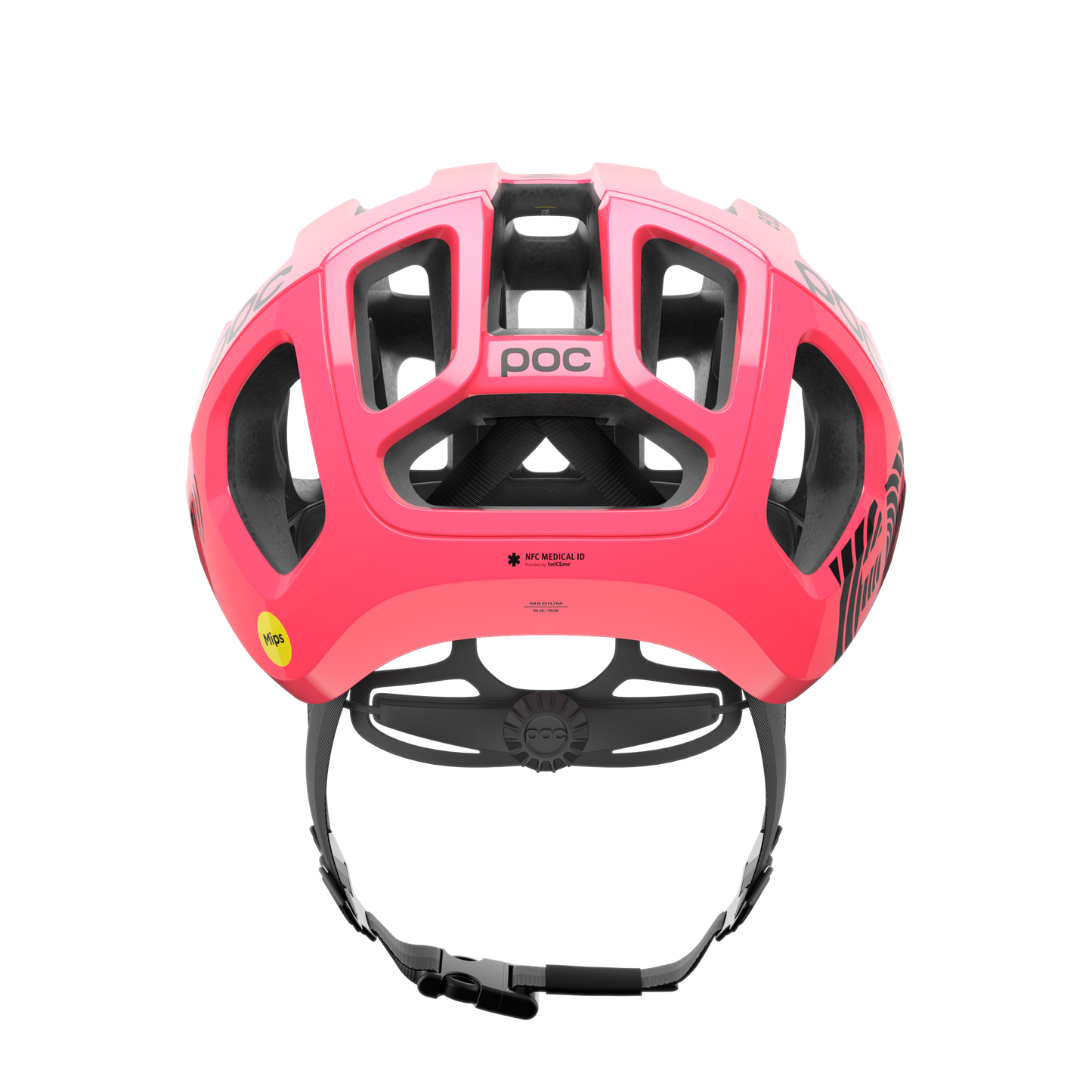 Capacete de estrada POC VENTRAL AIR MIPS EF Race team LIMITED Rosa 2024