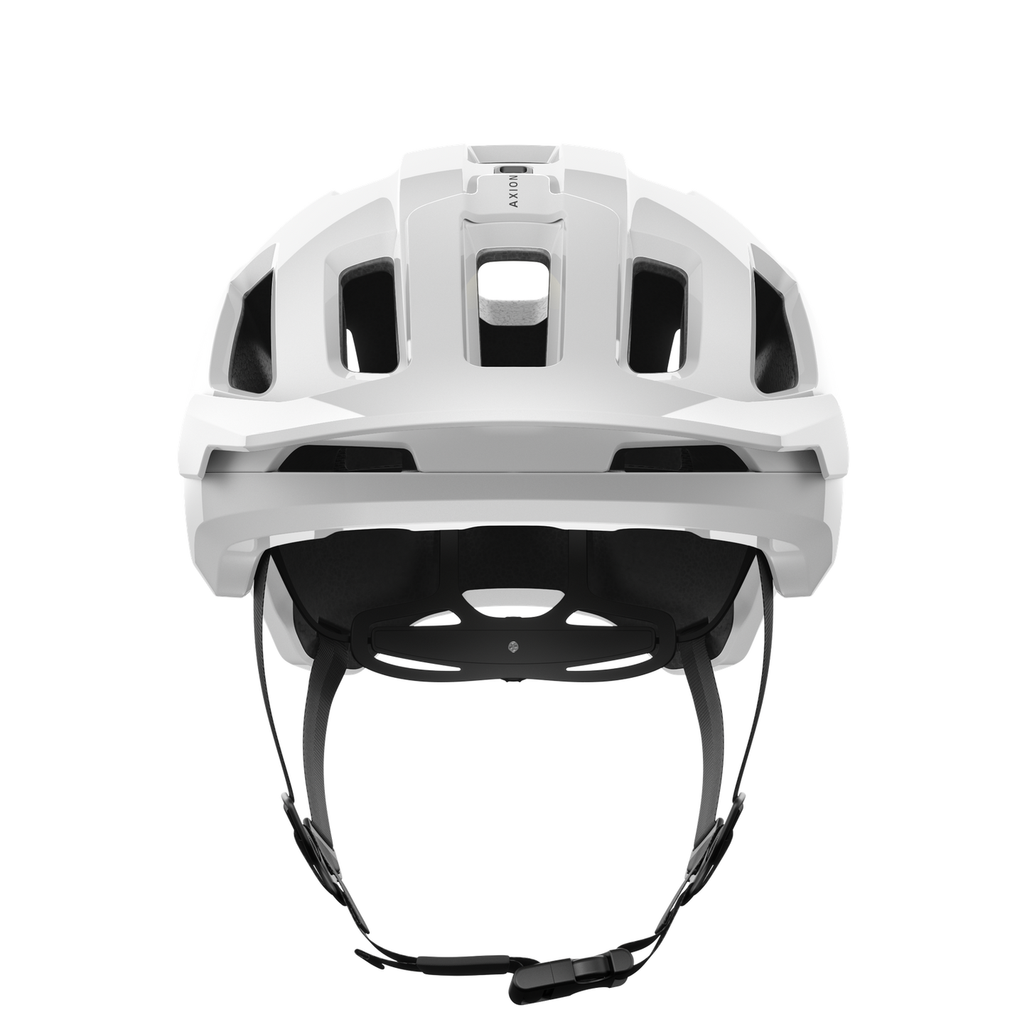 Capacete BTT POC AXION RACE MIPS Branco/Preto Mate