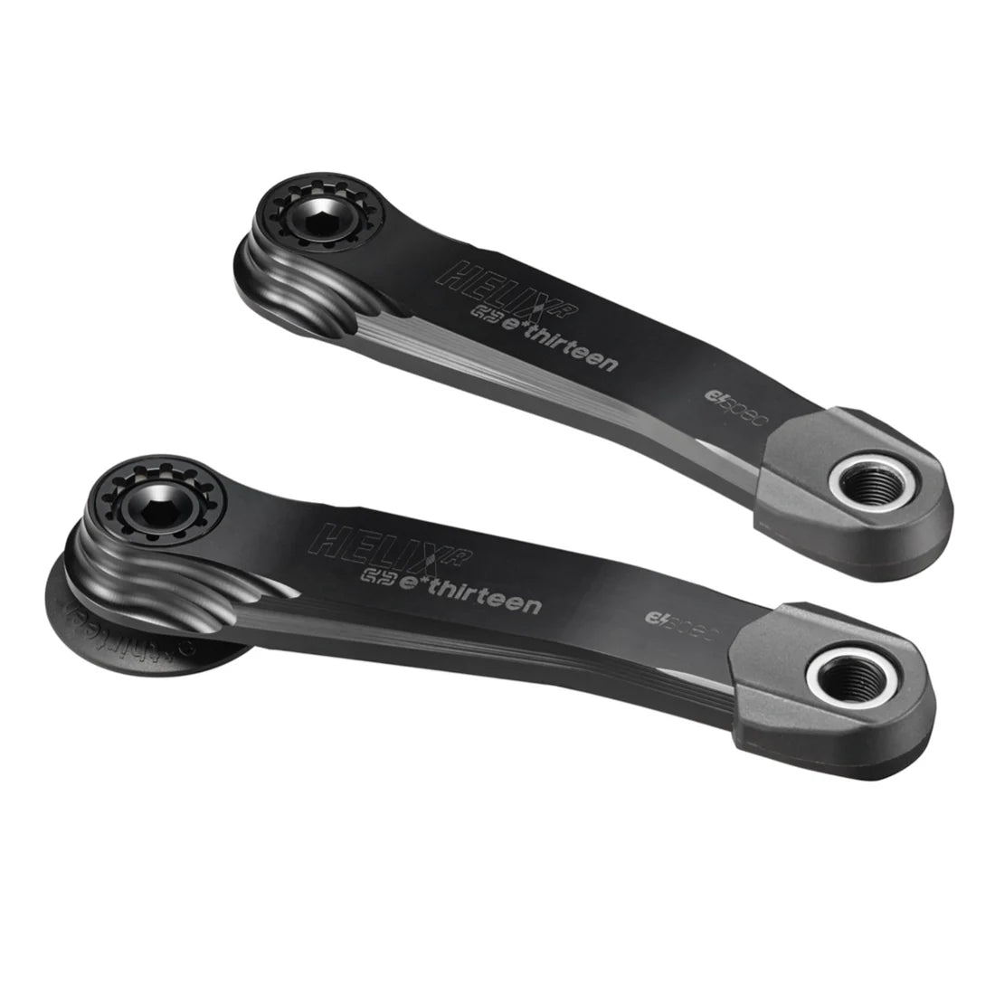 E.THIRTEEN E-SPEC HELIX RACE ALLOY cranks para Bosch CX Gen4/5 / Brose S Mag Offset 26mm Preto