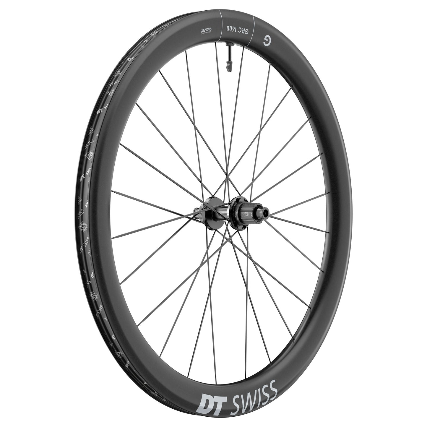 Roda traseira DT SWISS GRC 1400 DICUT 50 DISC Tubeless Ready (Centerlock)