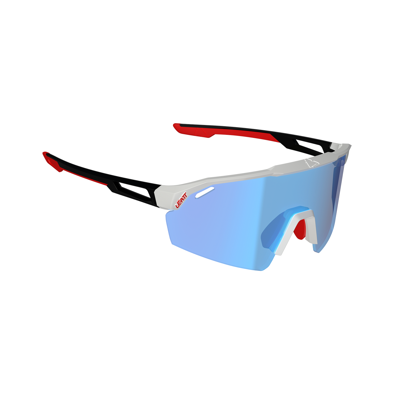 Óculos de proteção LEATT SPEEDVIZ Lite Crystal Blue/White IRIZ Crystal Blue 10 VLT