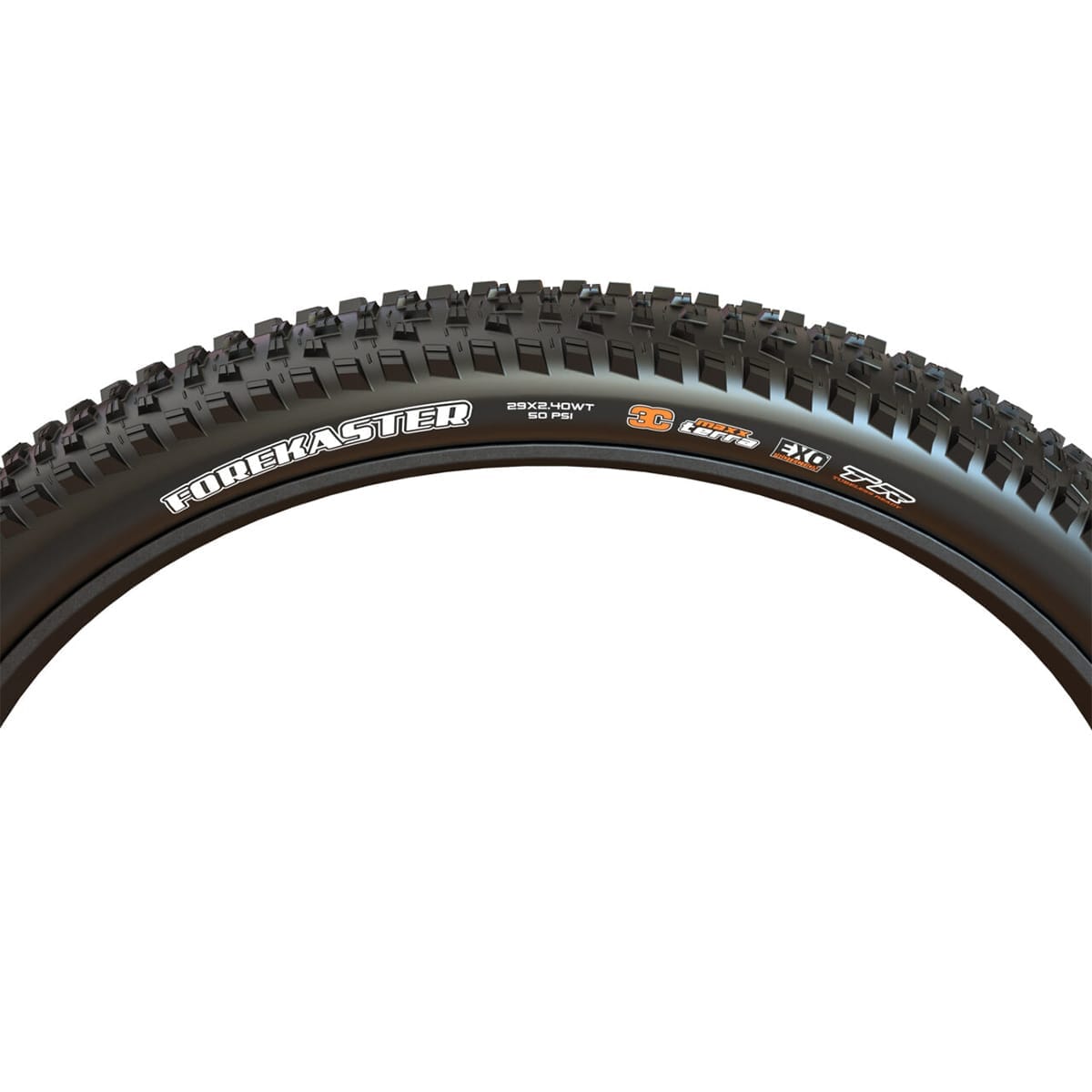 Pneu maxxis forekaster 29x2.60 EXO+ 3C Maxxterra Tubless Ready Flexible Black