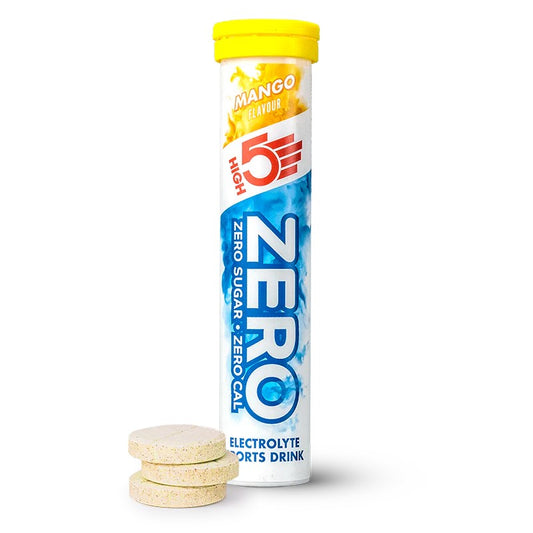 Comprimidos de hidratação electrolítica HIGH5 ZERO (x20) Manga