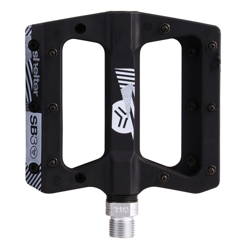 Pedais planos SB3 Shelter Preto