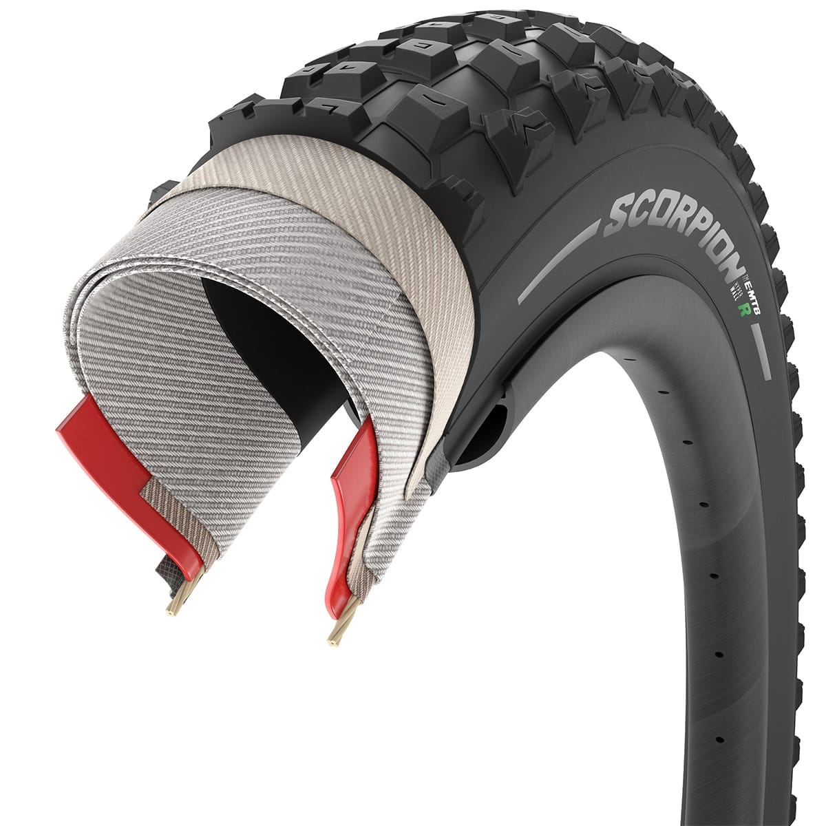 Pneu PIRELLI SCORPION E-MTB R 27.5x2.80 HyperWall Tubeless Ready Soft 4130600