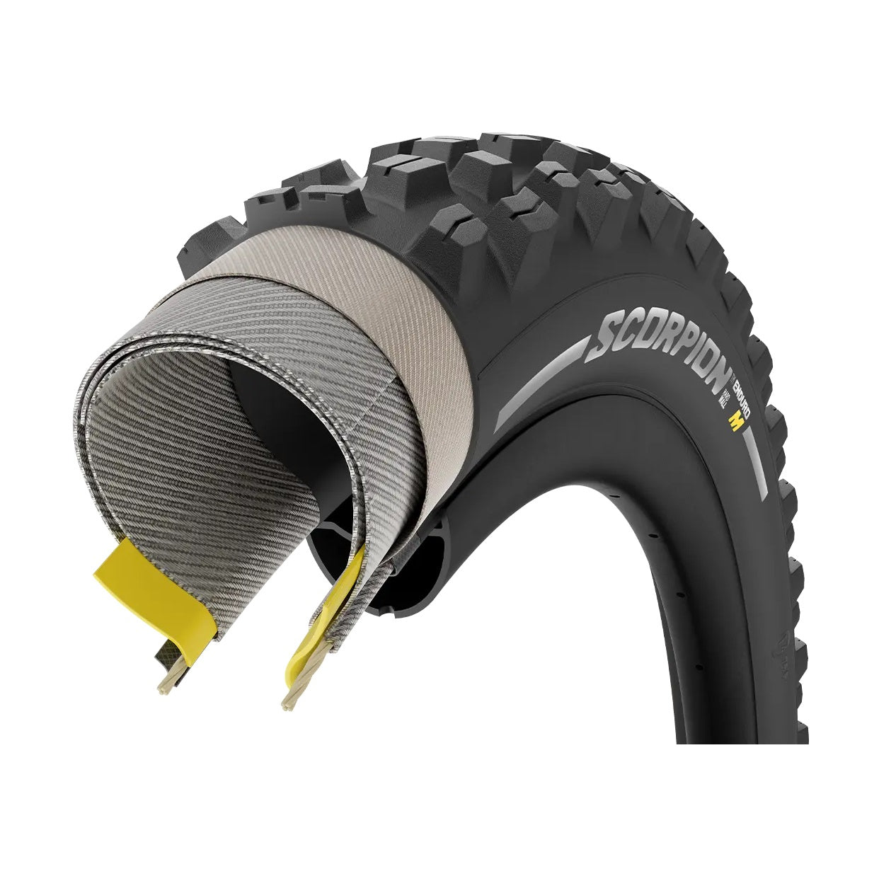 Pneu PIRELLI SCORPION ENDURO M CLASSIC 29x2.4 HardWall Tubeless Ready Castanho macio 4355100
