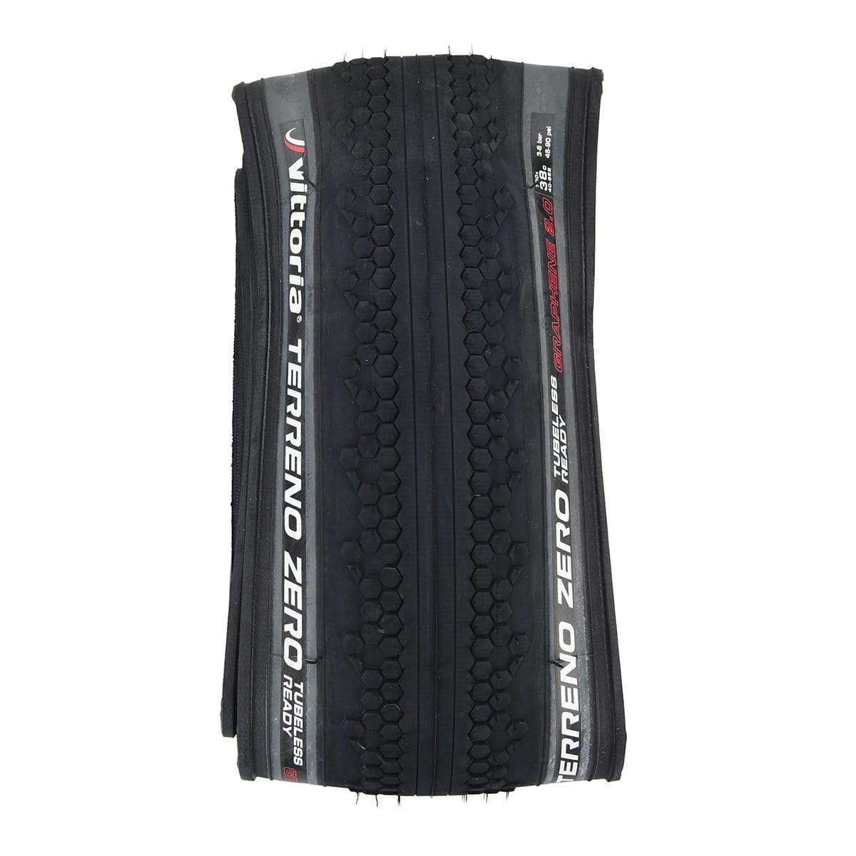 Pneu VITTORIA TERRENO ZERO GRAVEL ENDURANCE Graphene G2.0 700x45c Tubeless Ready Cinzento