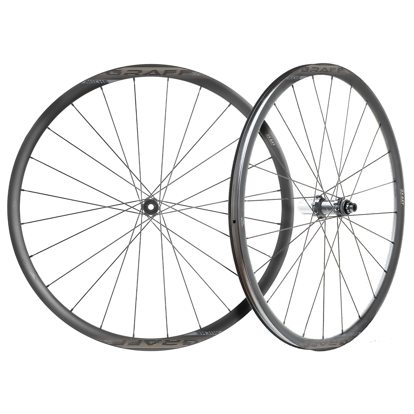 Par de rodas MICHE GRAFF XL DISC Tubeless Ready (Center Lock)