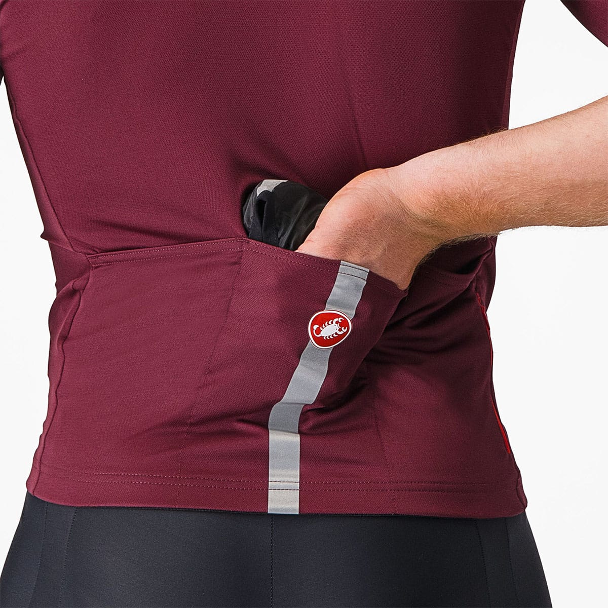 Colete CASTELLI SQUADRA STRETCH Preto/Cinza