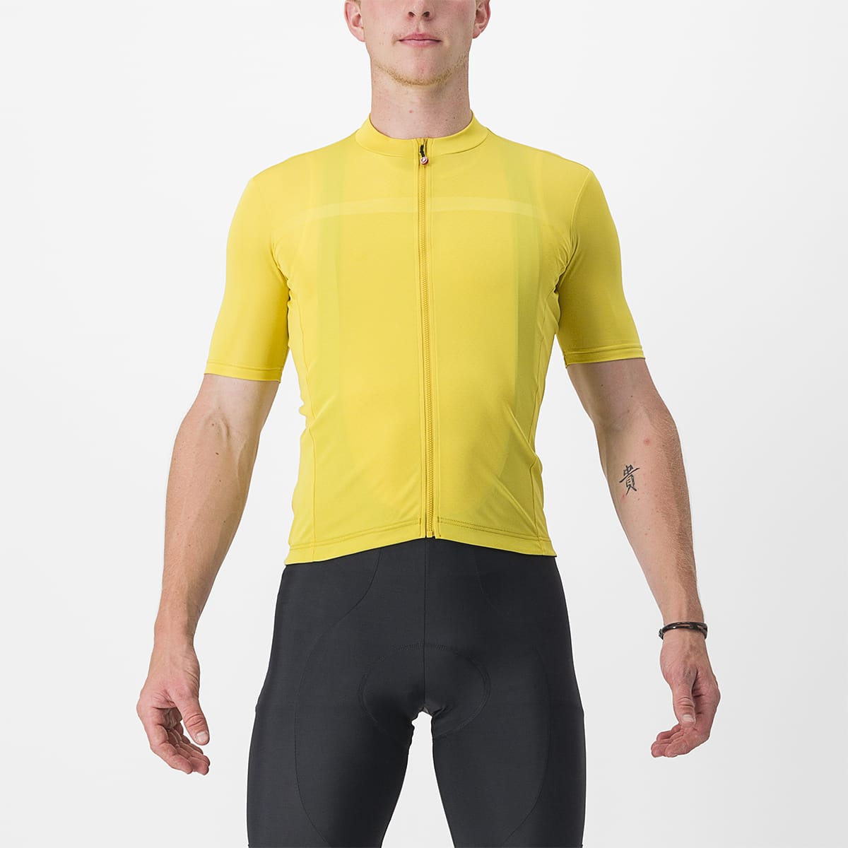 CASTELLI CLASSIFICA Camisola de manga curta Amarelo