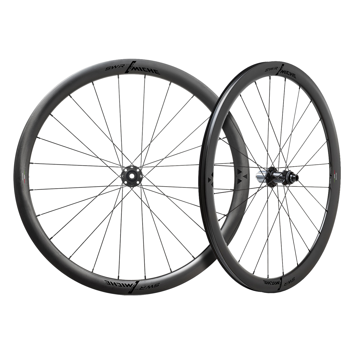Par de rodas MICHE SWR EVO 40 DISC Tubeless Ready (bloqueio central)