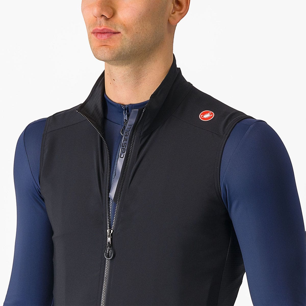 Colete sem mangas CASTELLI ESPRESSO Preto