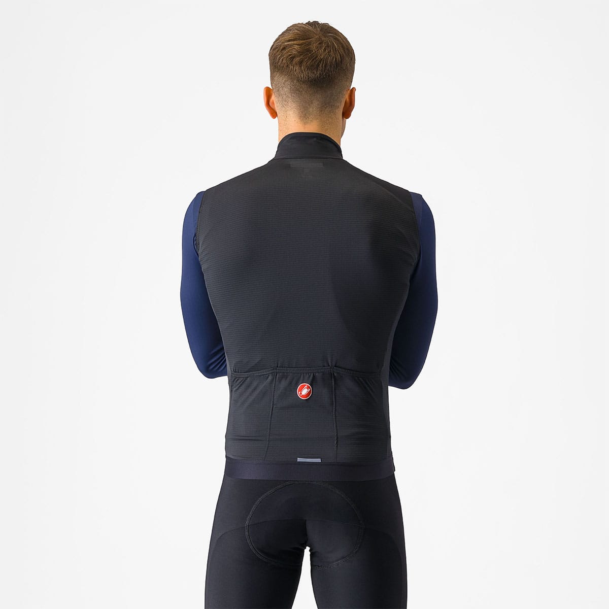 Colete sem mangas CASTELLI ESPRESSO Preto