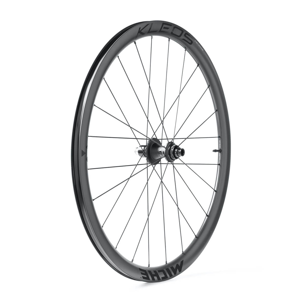Par de rodas MICHE KLEOS RD 36 DISC Tubeless Ready (bloqueio central)