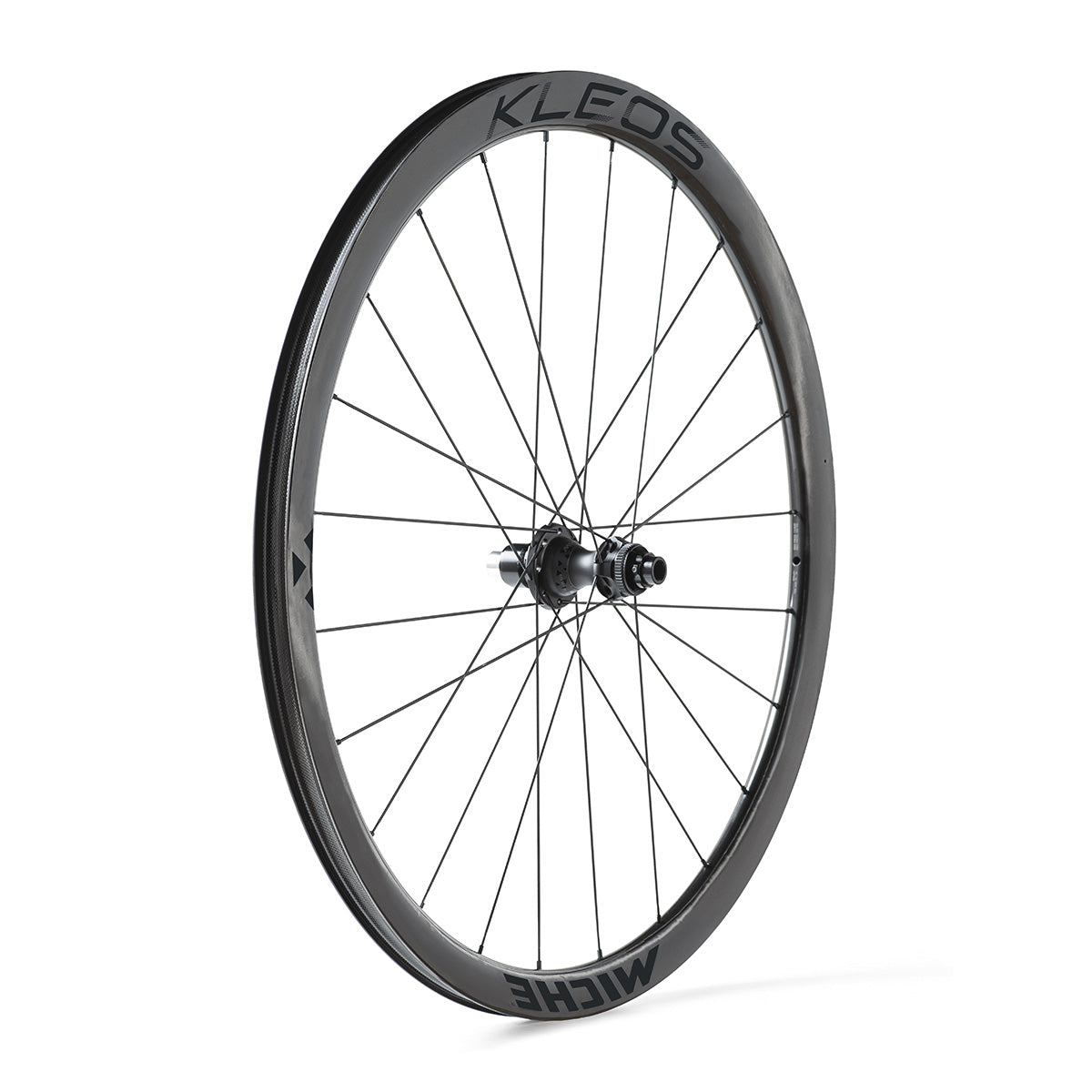 Par de rodas MICHE KLEOS 36 DISC Tubeless Ready (bloqueio central)