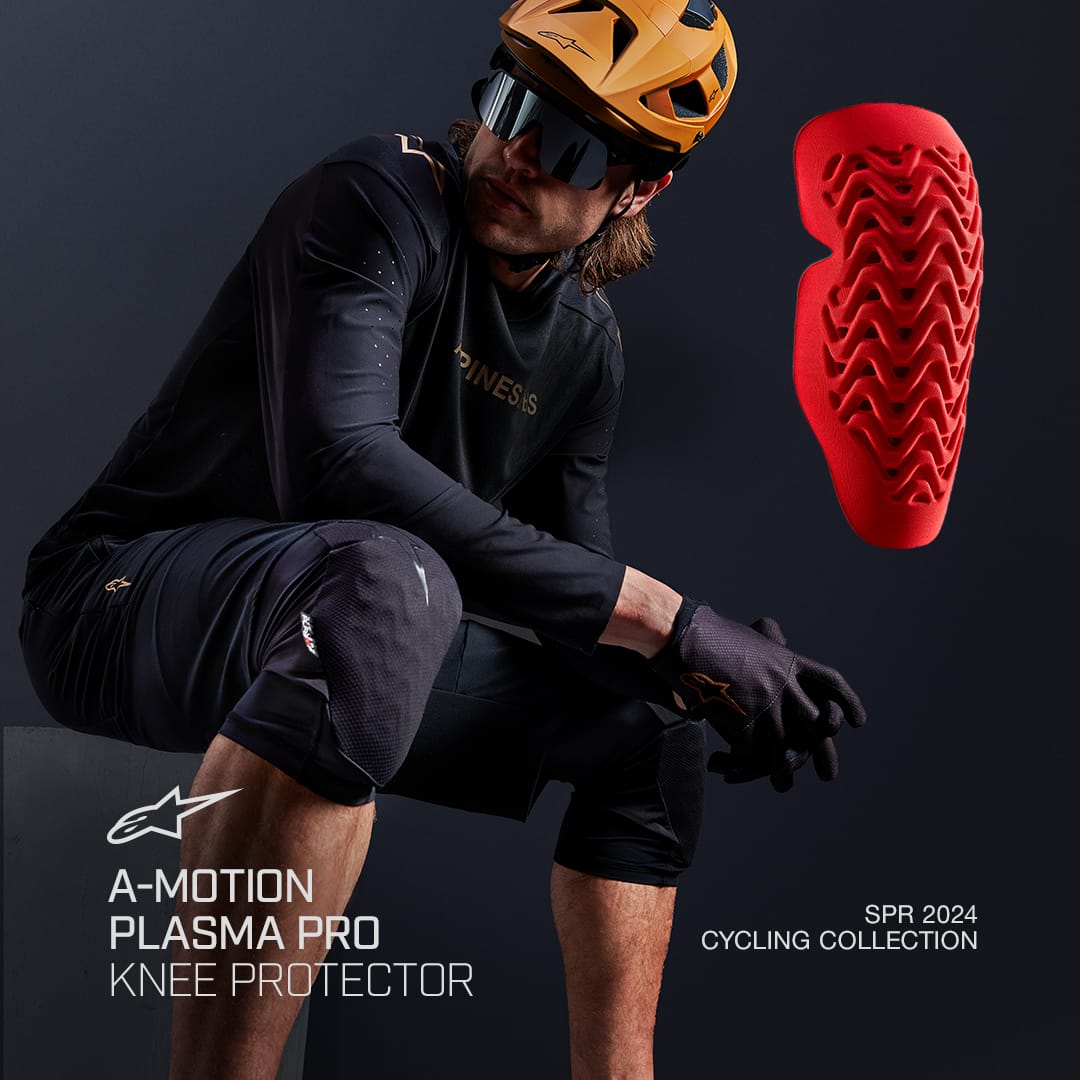 Joelheiras ALPINESTARS A-IMPACT PLASMA PRO Preto/Branco