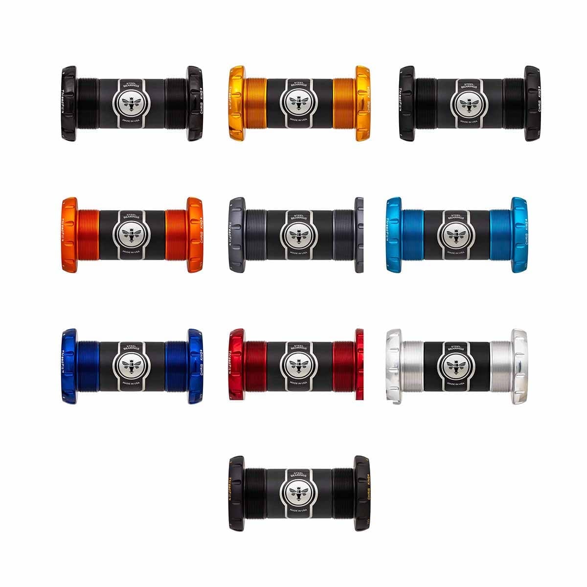 Pedaleira CHRIS KING ThreadFit 30 68/73 mm Sram DUB Ceramic Red