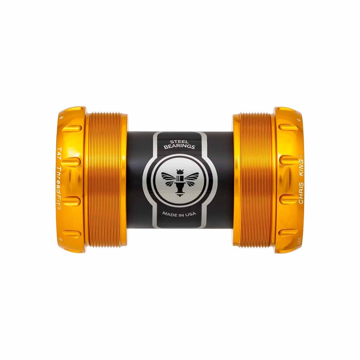 Pedaleira CHRIS KING ThreadFit T47 30x 68/73mm Gold