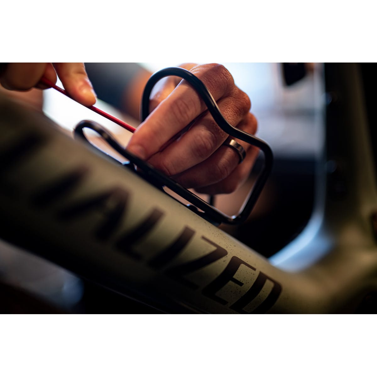 SILCA SICURO TITANIUM suporte para garrafa Preto