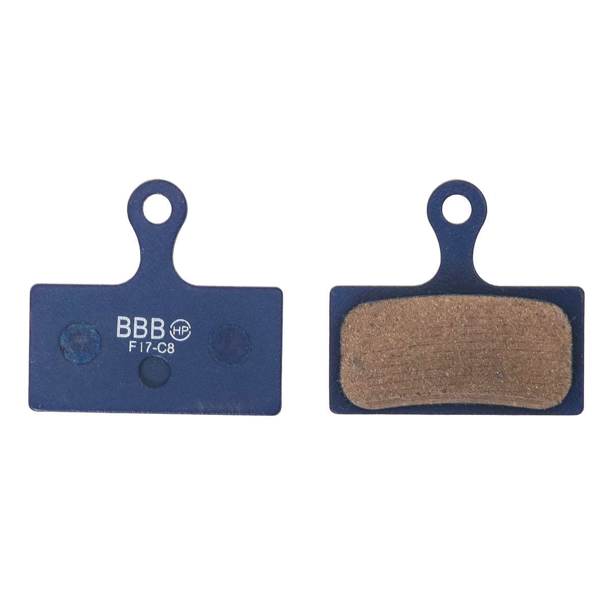 Pastilhas Orgânicas BBB HP para Shimano G02A XTR / Deore XT / SLX / Alfine