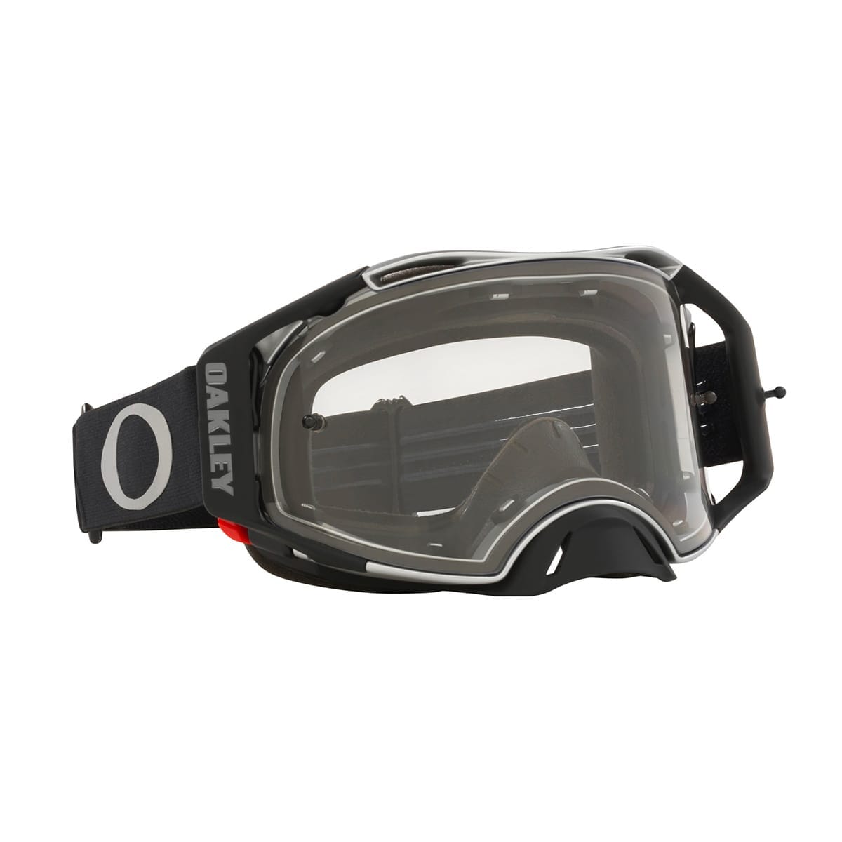 Óculos de proteção OAKLEY AIRBRAKE MX Tuff Blocks Preto Gunmetal Clear